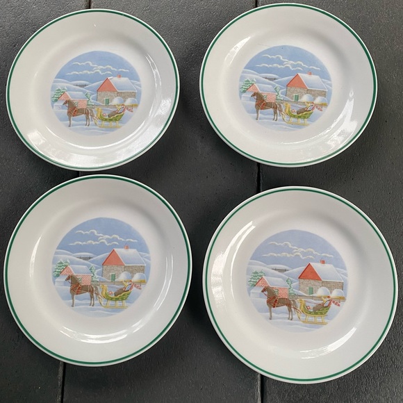 4 Corelle 7.25” Country Memories Plates - Picture 10 of 10